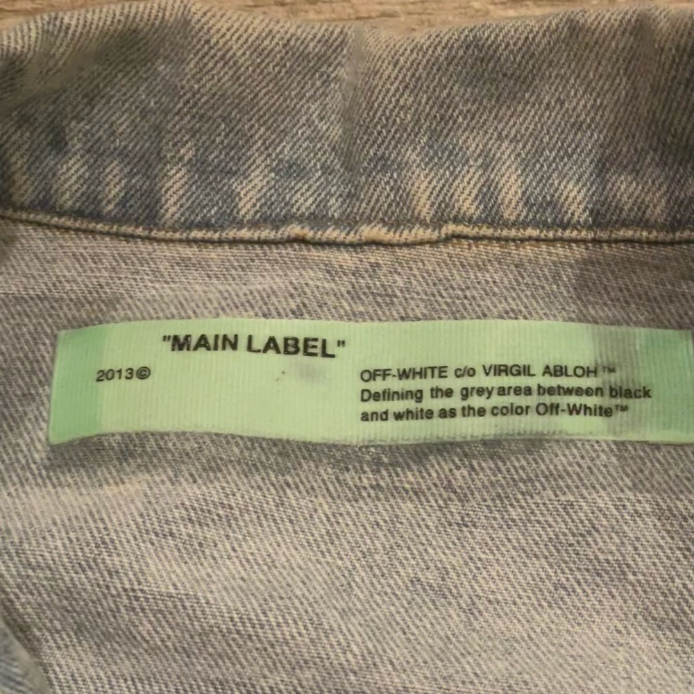 Off White Temperature Jean Jacket - image 6